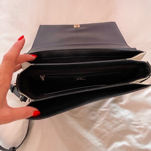 Cavalli class black handbag with decor - Picture 11 of 15